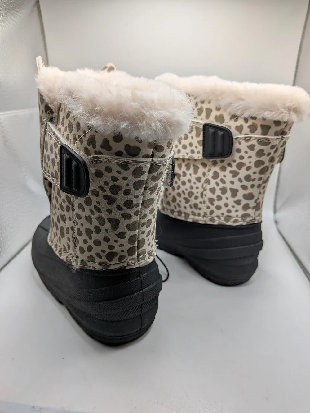 Toddler Girls' Frankie Winter Boots - Cat & Jack Tan Size 6 NWT